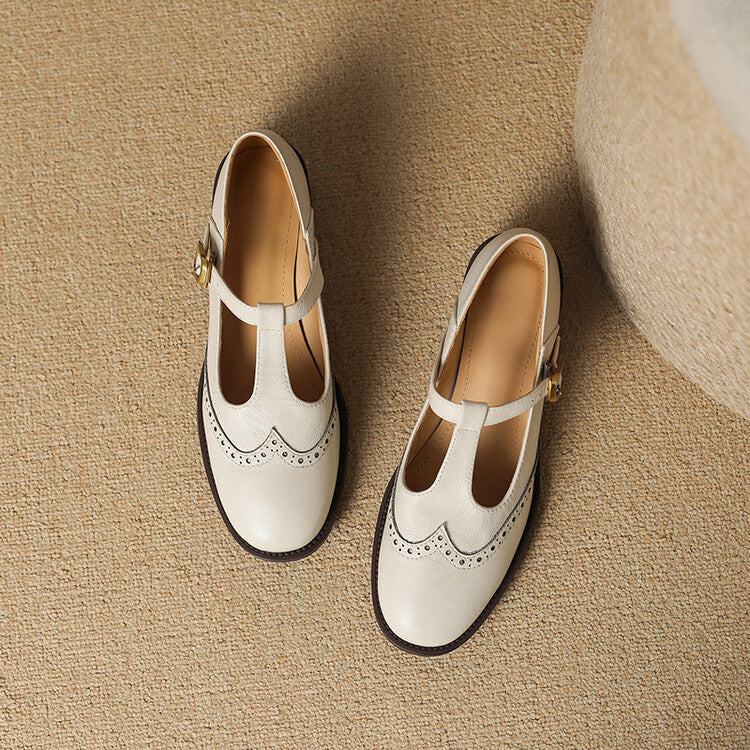 Myra Genuine Leather Shoes