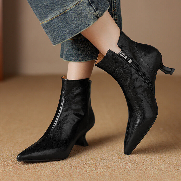 Klyra Genuine Leather Boots
