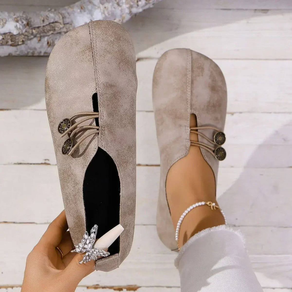 Orthopedic Comfort Shoes With Arch Support Cushioned Footbed