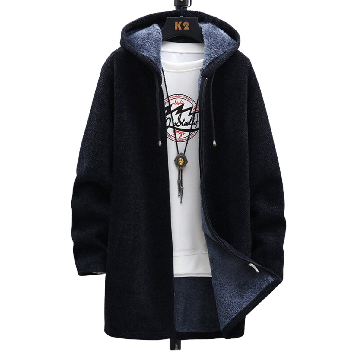 Rosie | Longline Zip Hoodie