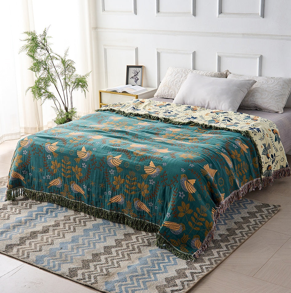 Reversible Cozy Scandinavian Style Blanket