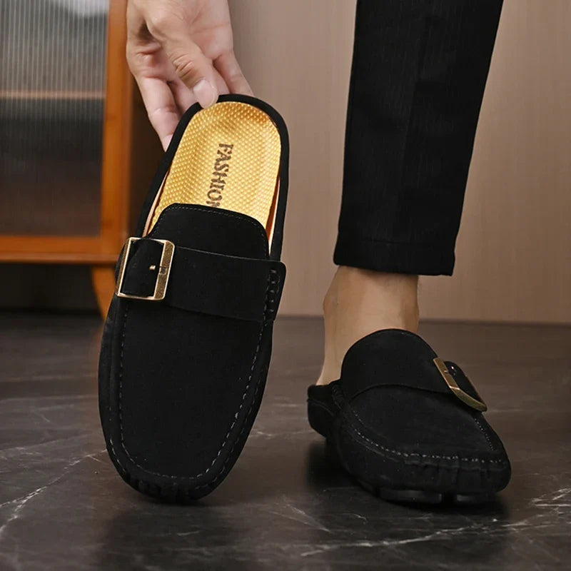Zayden Suede Mules