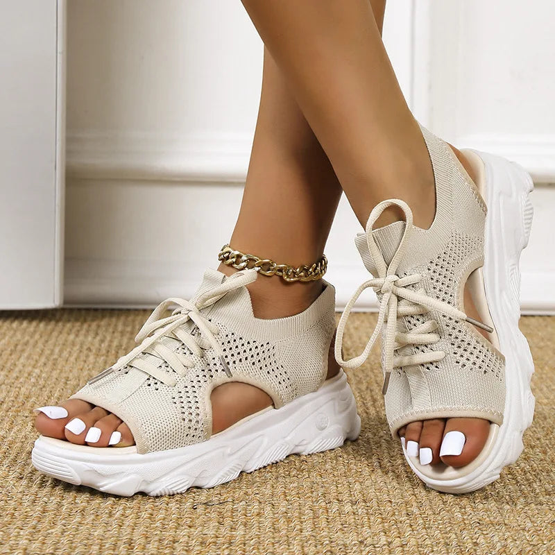Women's Orthopedic Cushioned Sandals with Adjustable Straps and Ergonomic Support