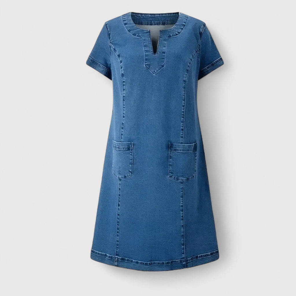 Sophie | Elegant Denim Dress