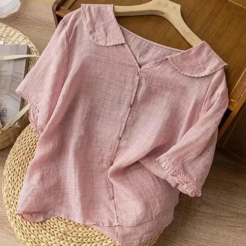 Tiara Linen Blouse