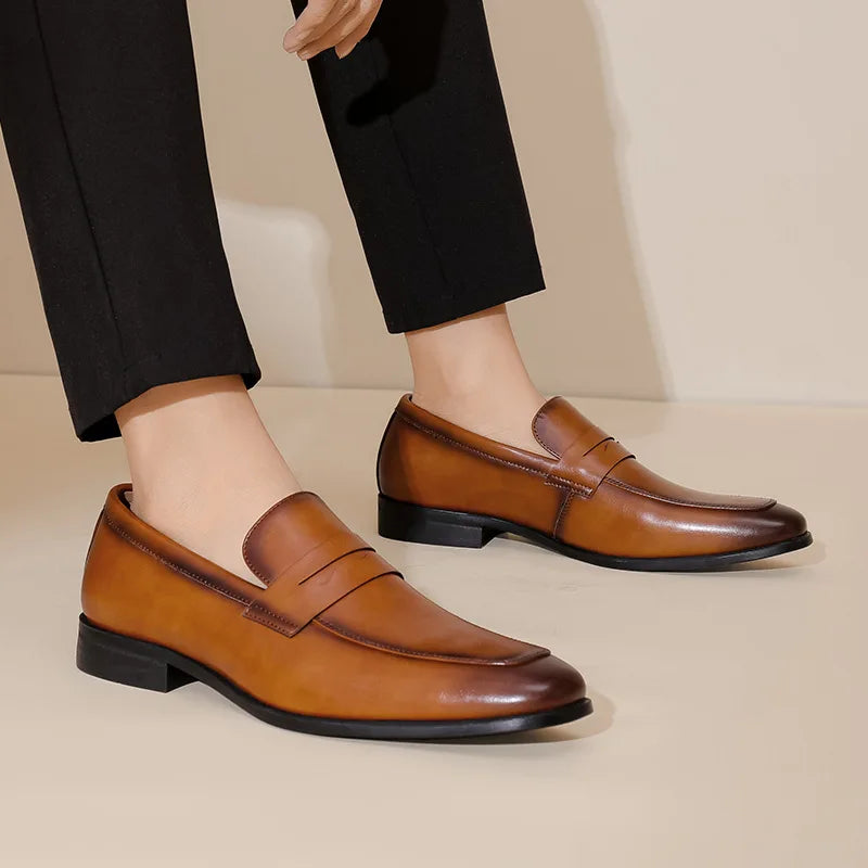 Malric Leather loafers