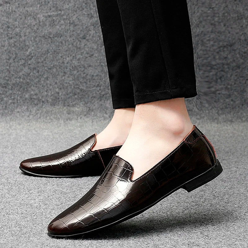Stalwart Genuine Leather Loafers