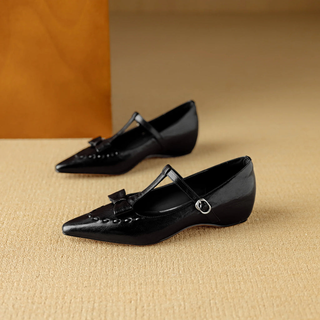 Tiara Genuine Leather Pumps