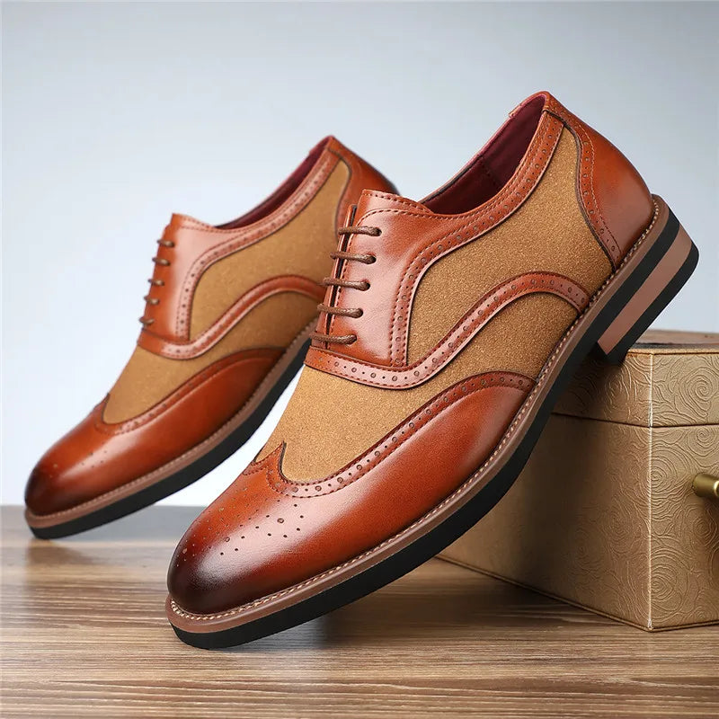 Larvik Genuine Leather Oxfords
