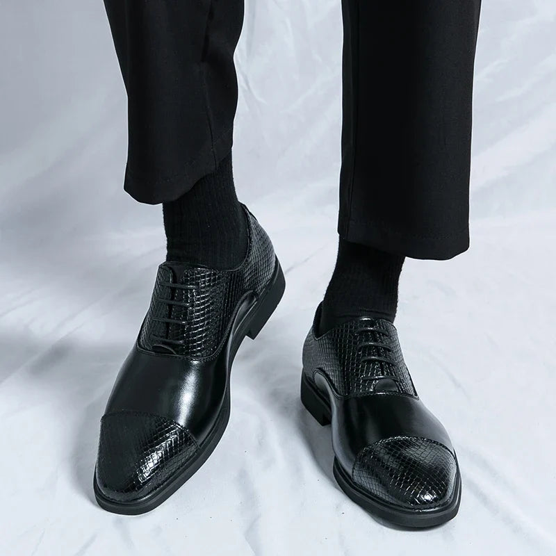 Slyther Genuine Leather Brogues