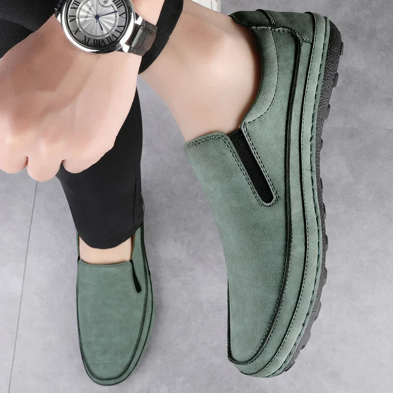 Larvis Genuine Leather Loafers