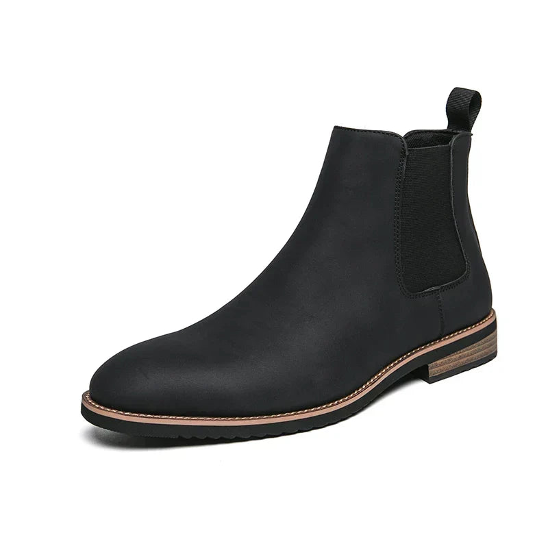Cosmo - Chelsea Leather Boots