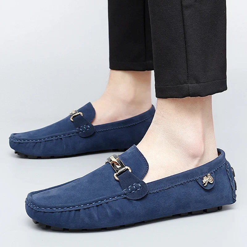 Delmar Genuine Suede Loafers