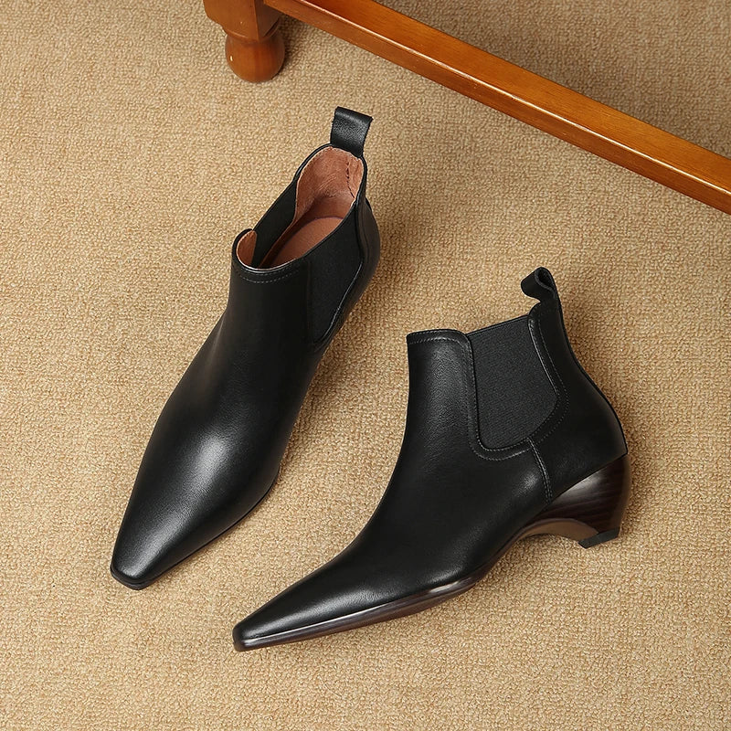 Laira Genuine Leather Boots
