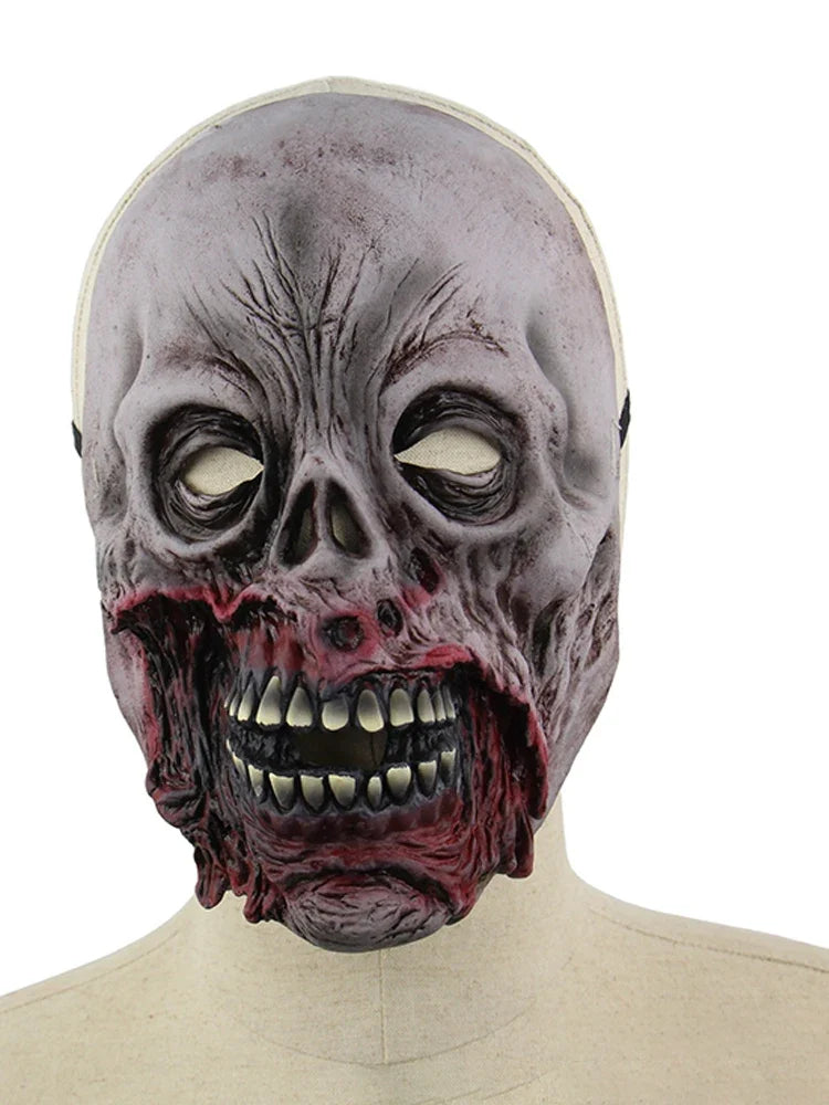Halloween's Scary Demon Clown Mask for Costume, Party, and Pranks