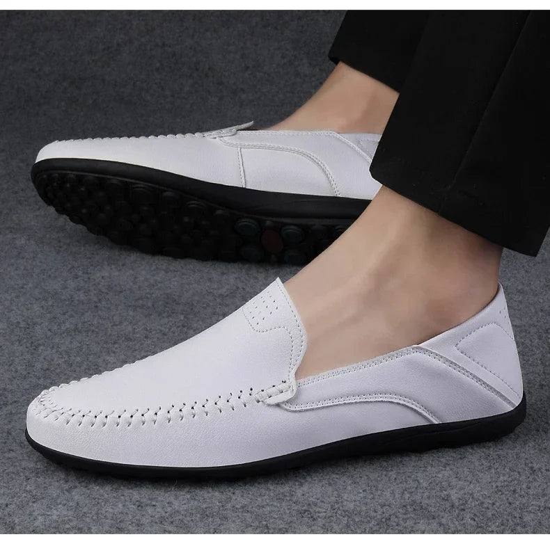 Morgan Leather Loafers