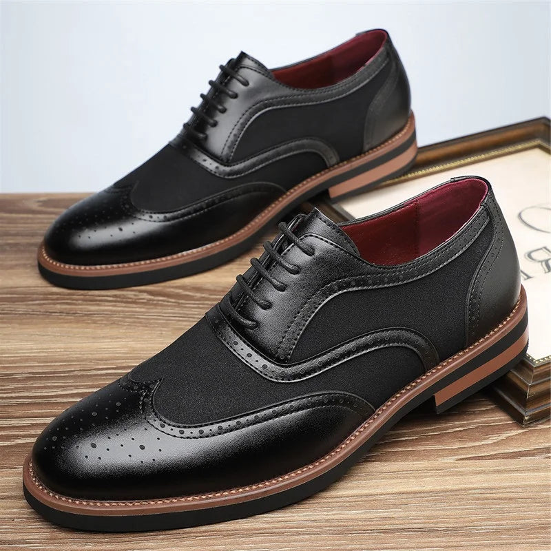 Larvik Genuine Leather Oxfords