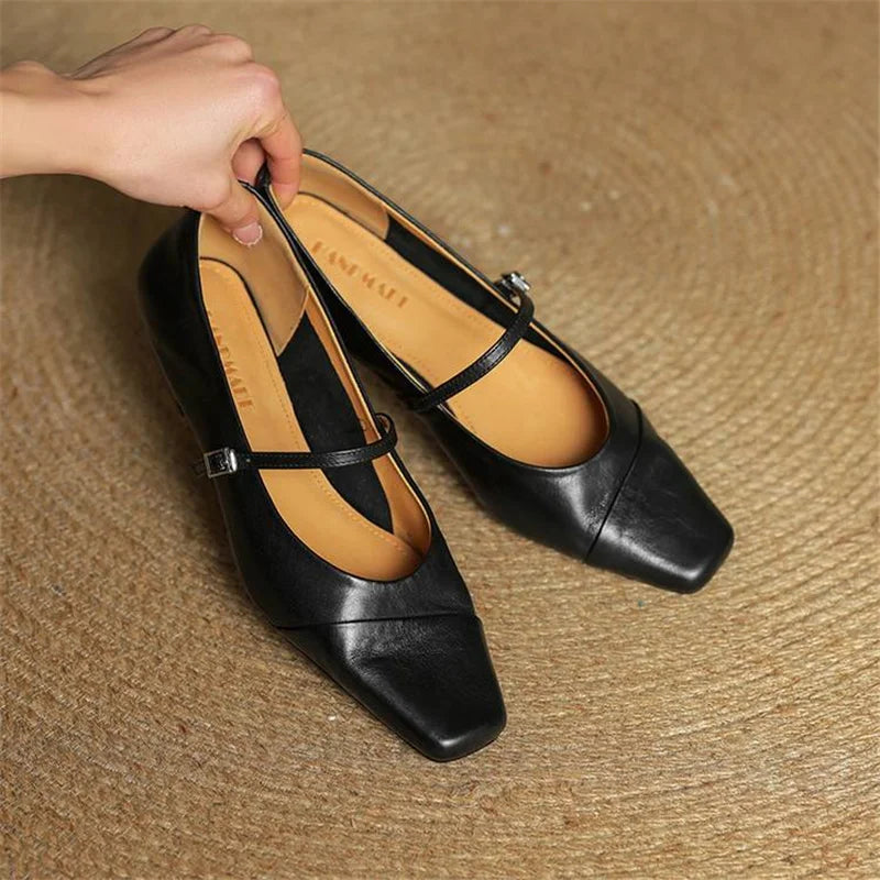 Velin Genuine Leather Pumps