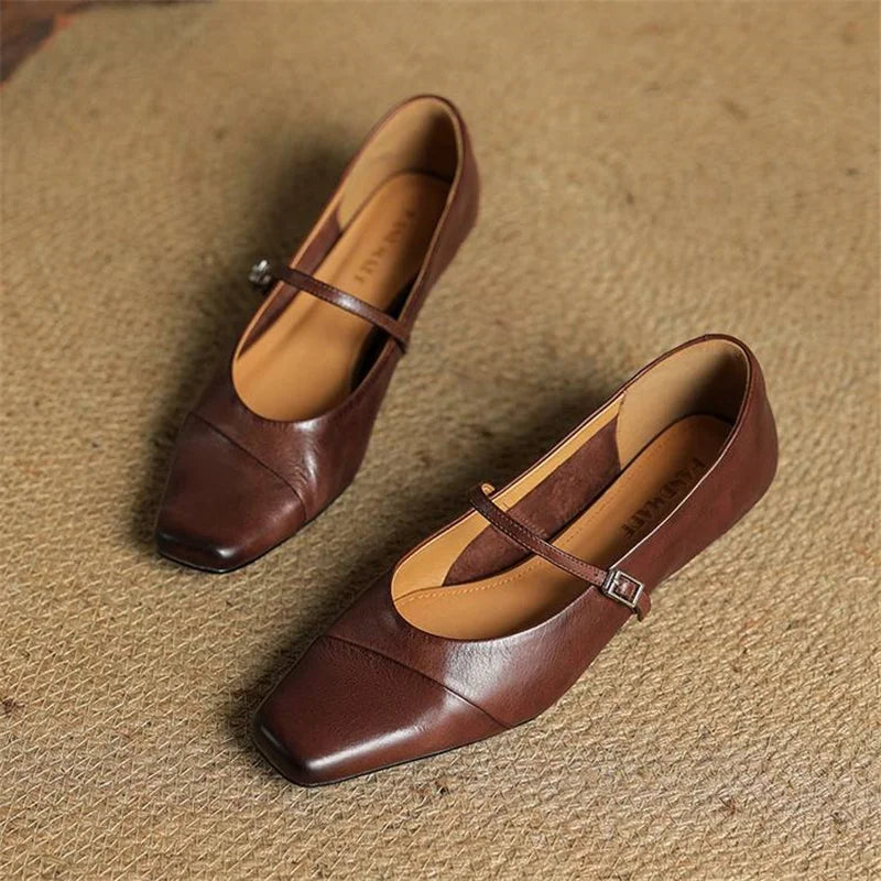 Velin Genuine Leather Pumps