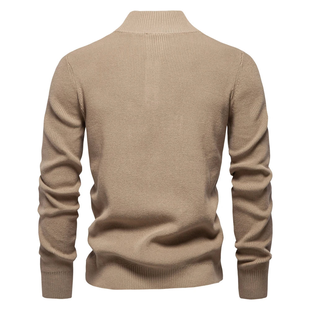 Bernard – Men’s Button-Up Sweater