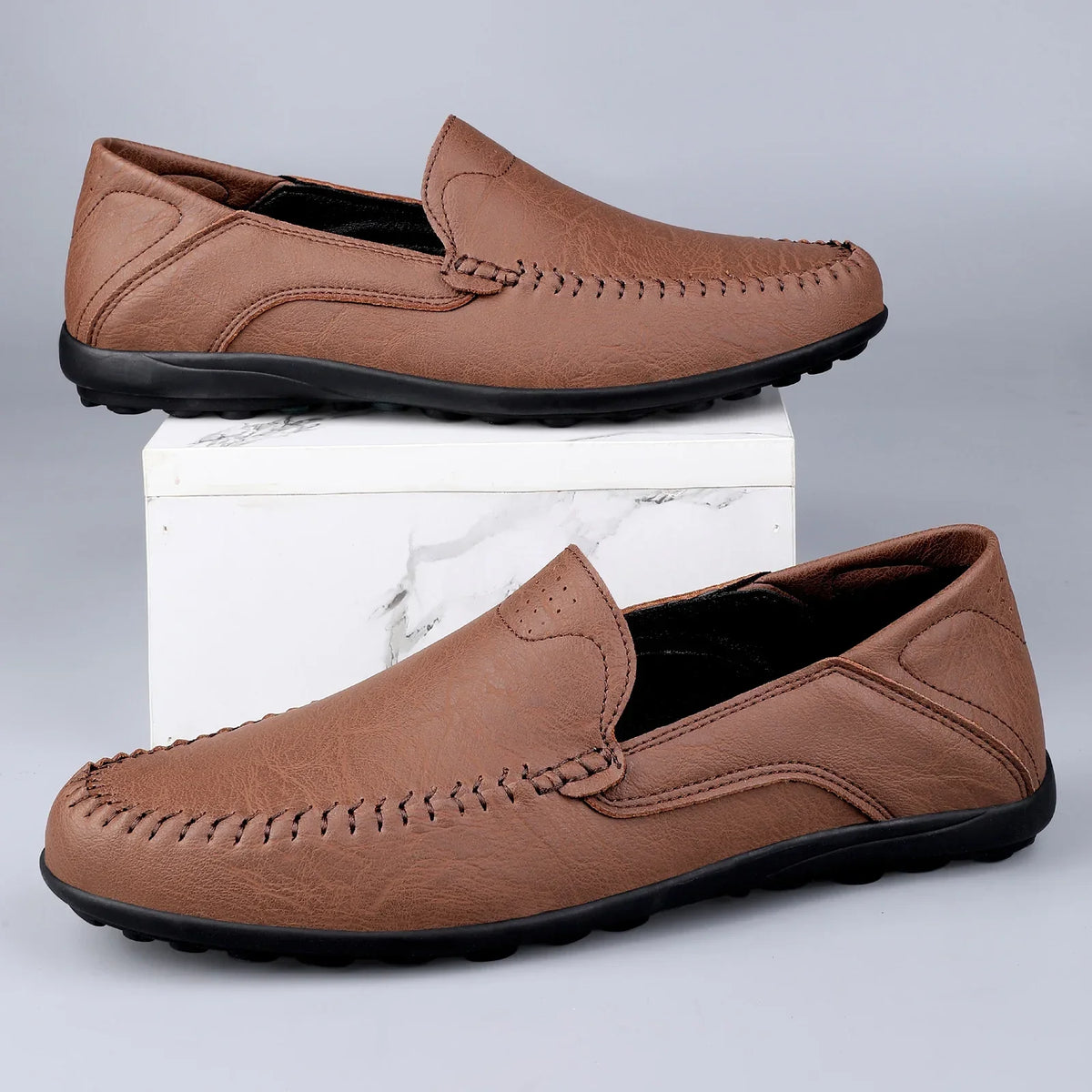 Morgan Leather Loafers