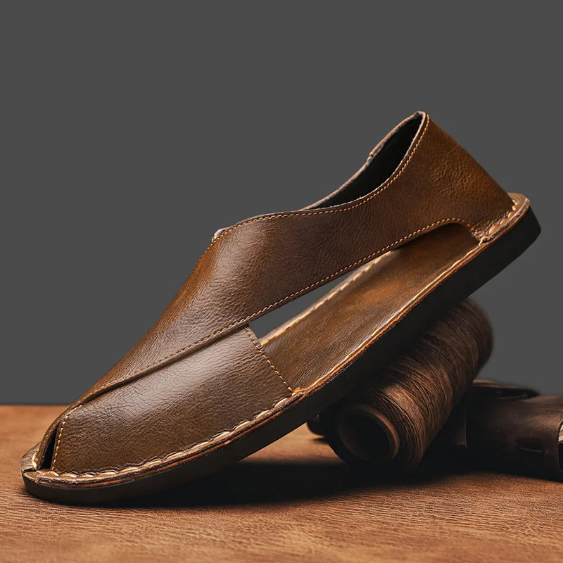 Solevo Leather Loafers