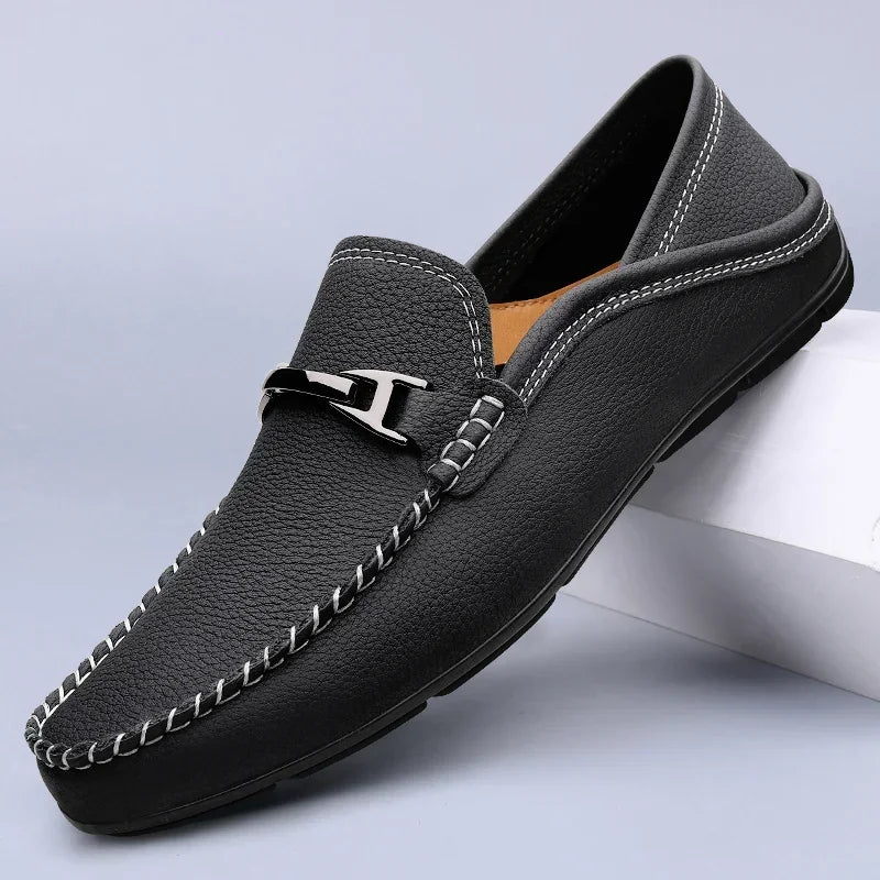 Melver Genuine Leather Loafers