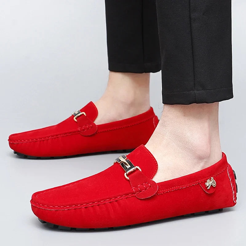 Delmar Genuine Suede Loafers