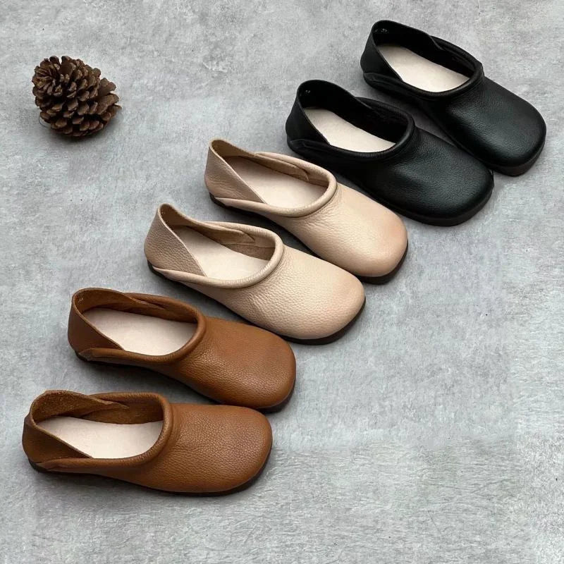 Women's Vegan Leather Sandals with Cushioned Insole and Non-Slip Sole