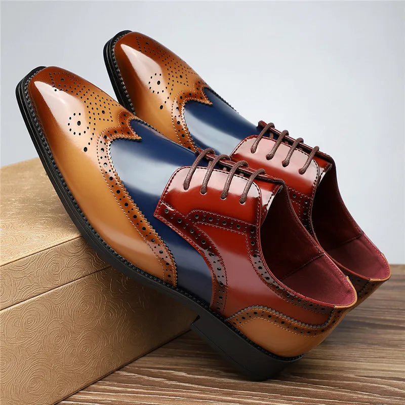 Marford Genuine Leather Oxfords