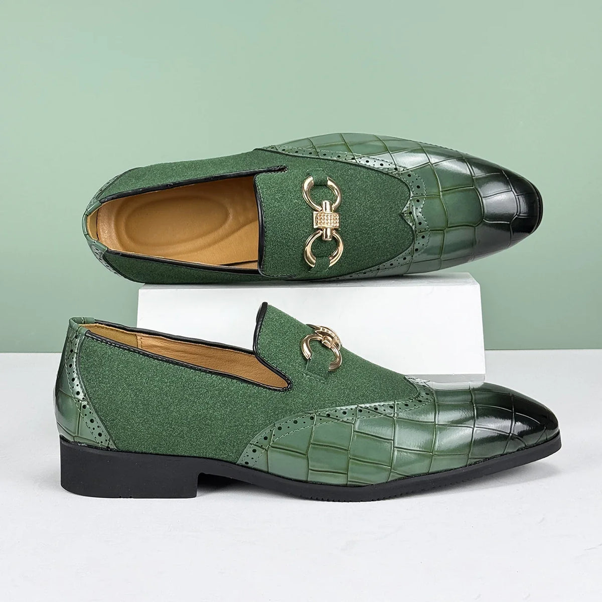 Valerio Leather Loafers