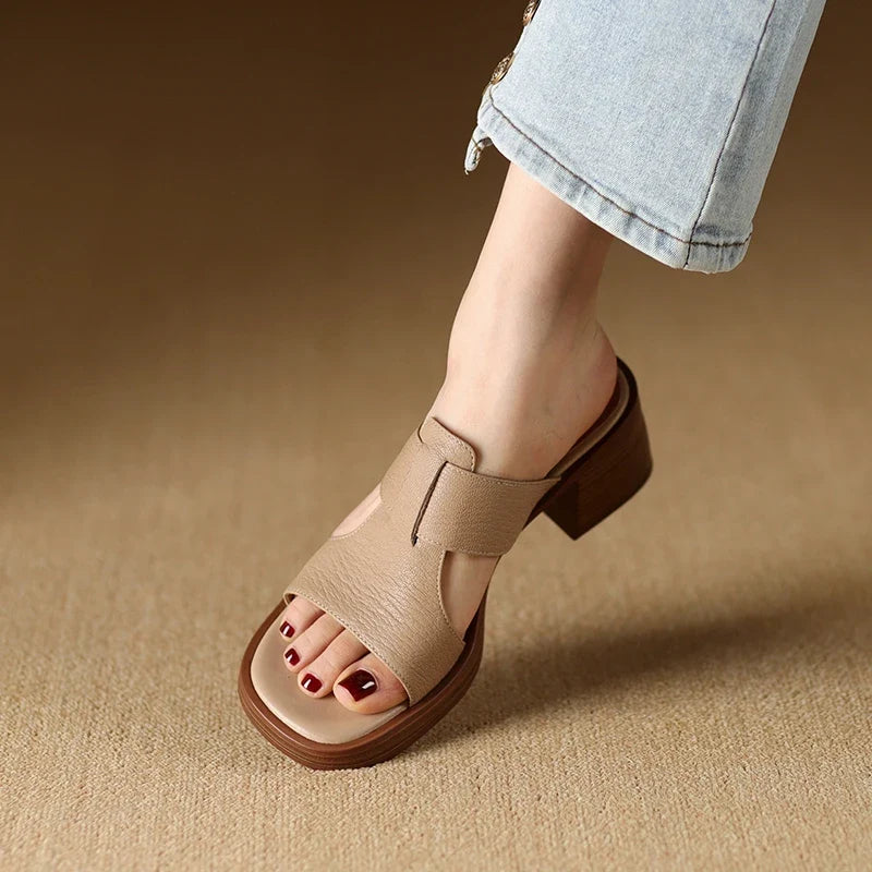 Enara Genuine Leather Sandals