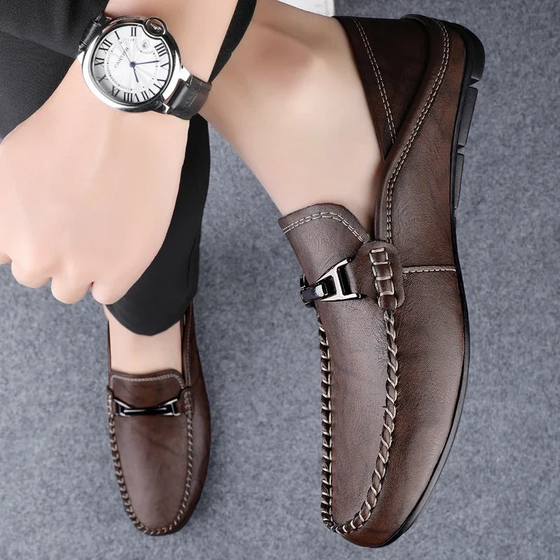 Miler Genuine Leather Loafers