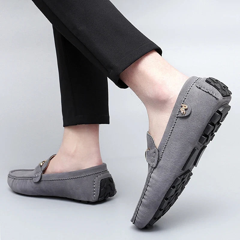 Delmar Genuine Suede Loafers