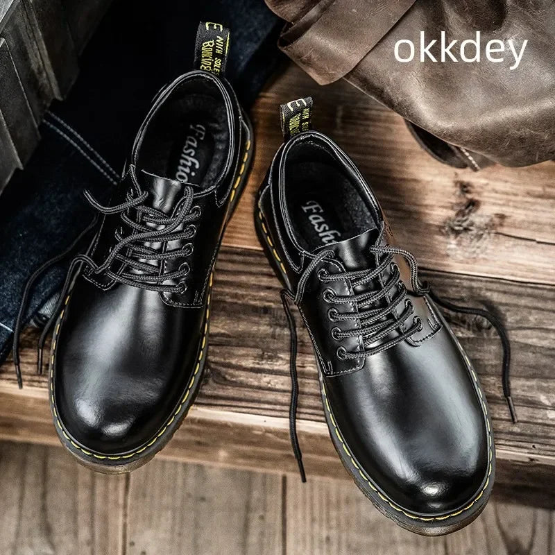 Onyx – Leather Oxford Boots