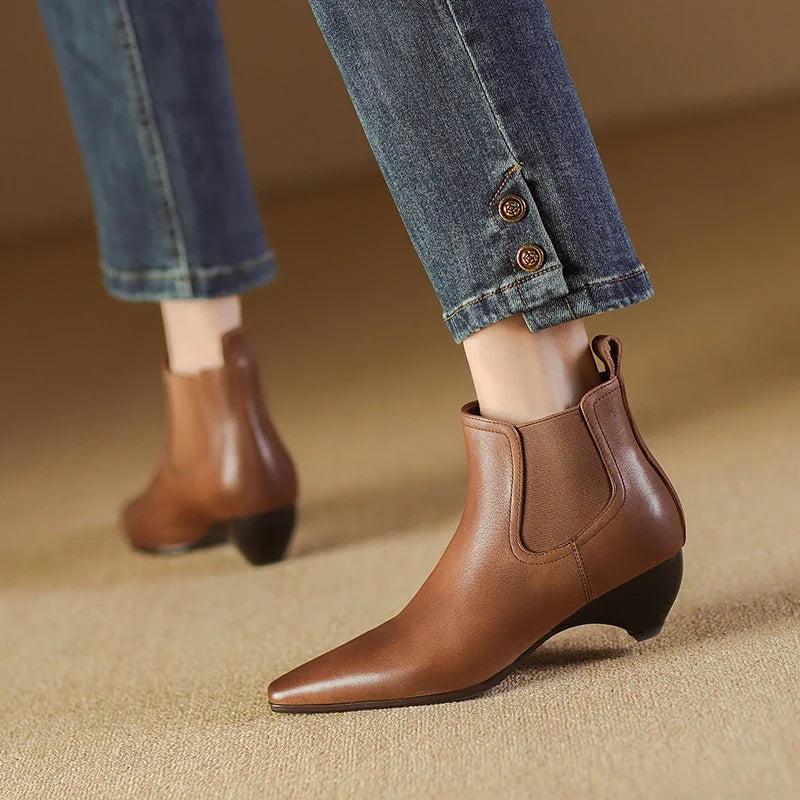 Laira Genuine Leather Boots