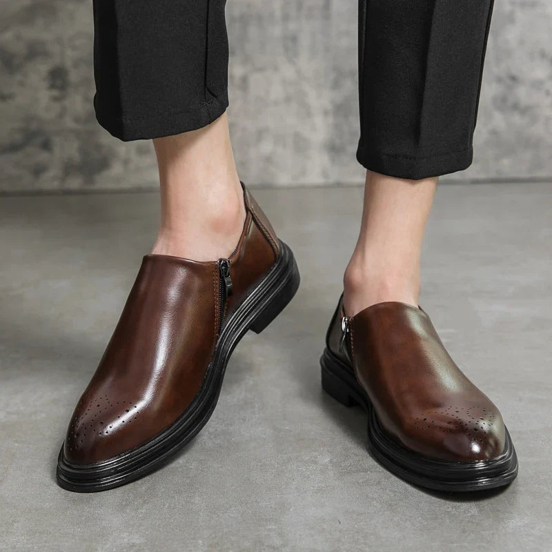 Aldric Genuine Leather Loafers
