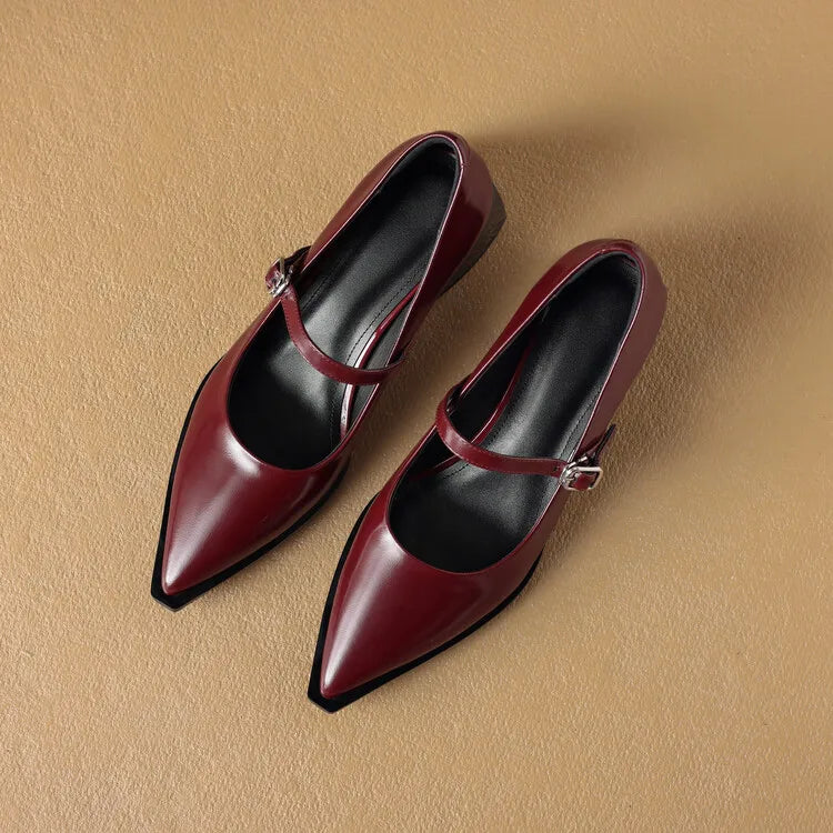 Allure Genuine Leather Heels