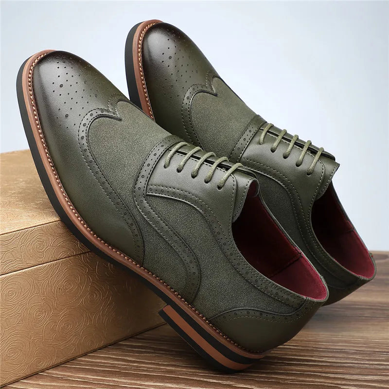 Larvik Genuine Leather Oxfords
