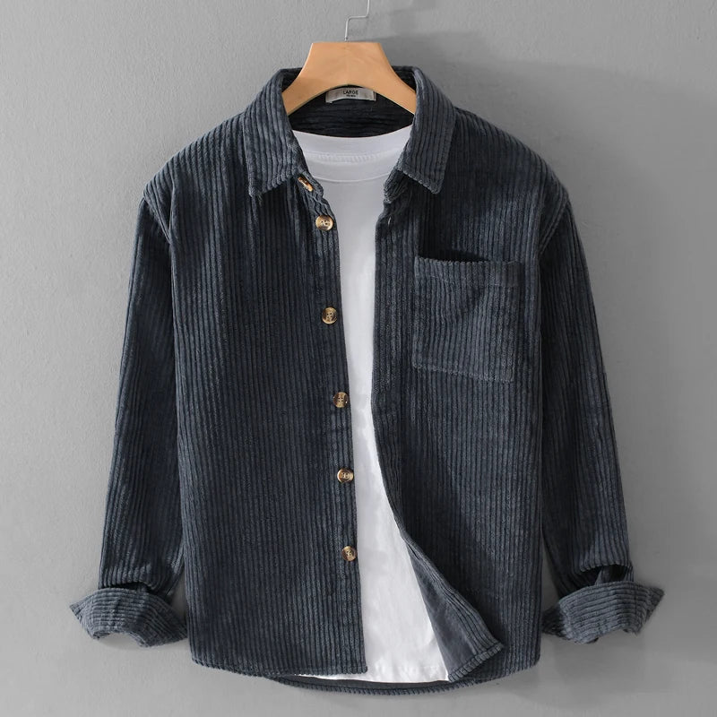 ELEGANT CORDUROY SHIRT