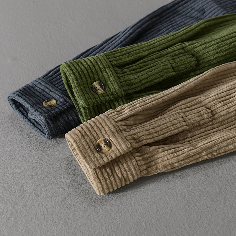 ELEGANT CORDUROY SHIRT