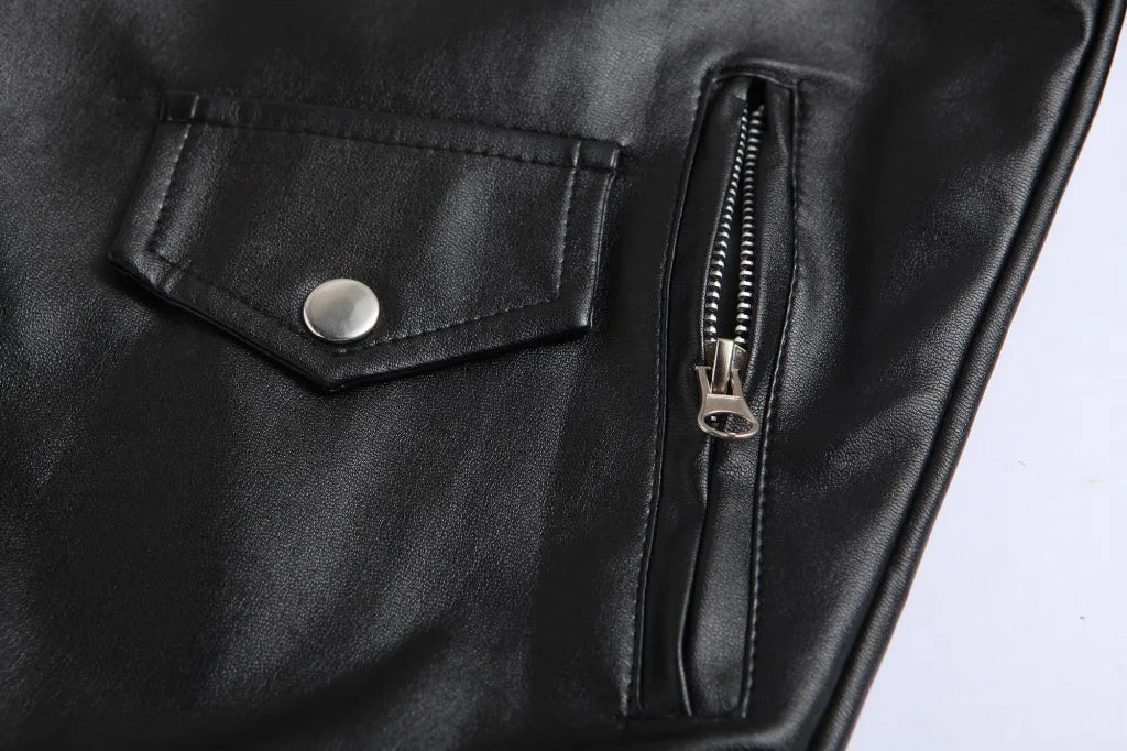 Andrei – Timeless Leather Bomber Jacket
