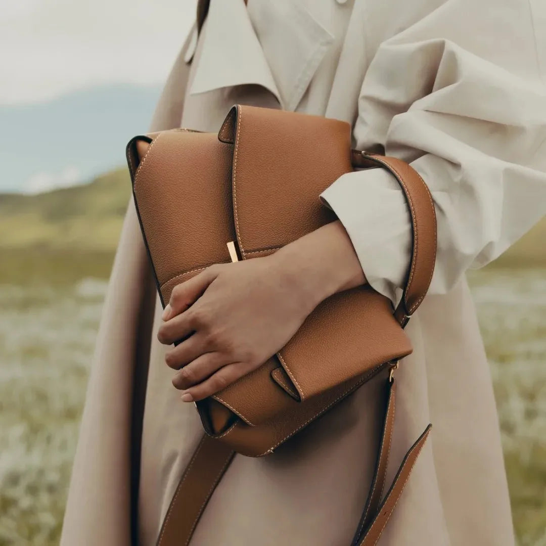 Solène Leather Bag