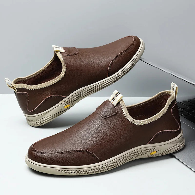 Wesley Genuine Leather Loafers