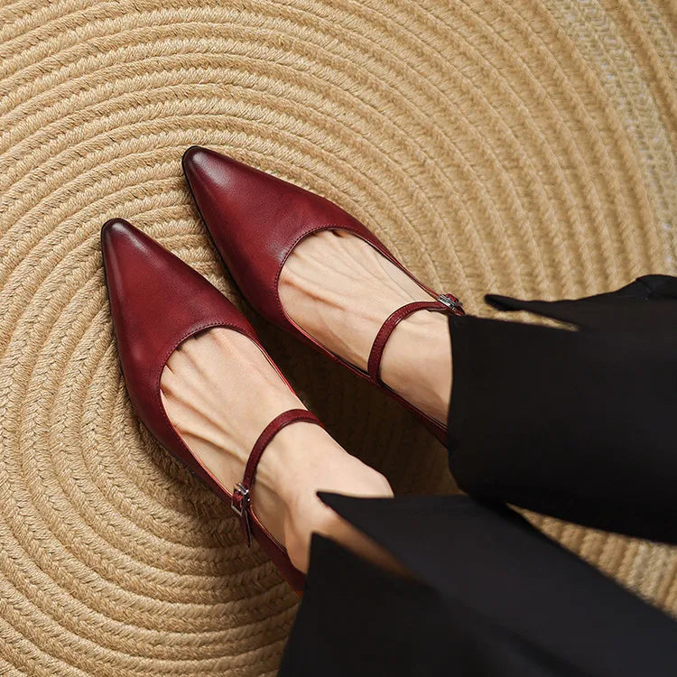 Samara Genuine Leather Heels