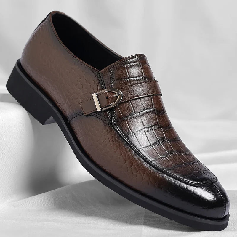 Elvano Leather Loafers