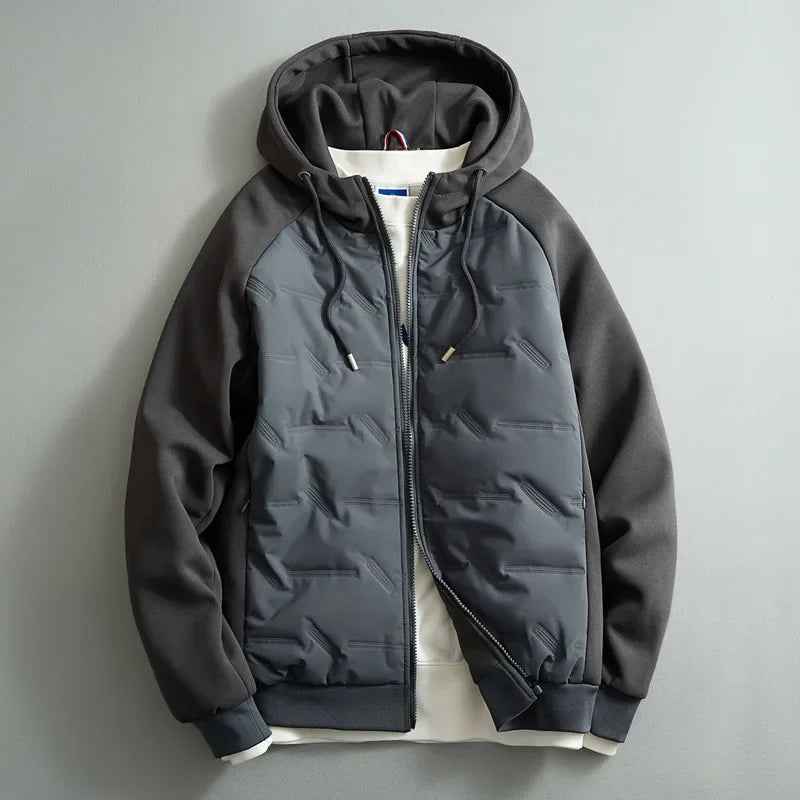 RELAXED HOODED JACKET