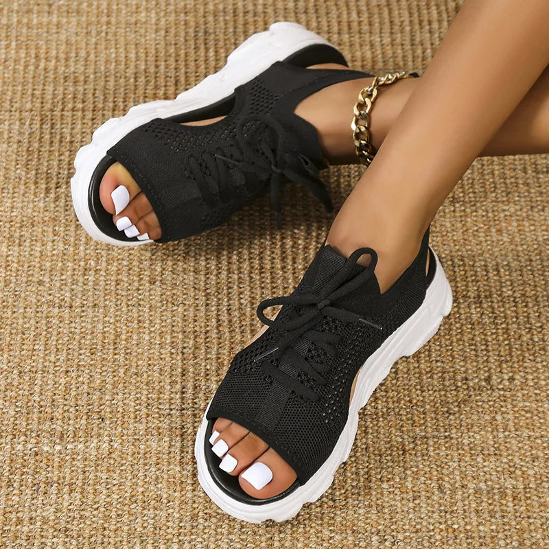 Women's Orthopedic Cushioned Sandals with Adjustable Straps and Ergonomic Support