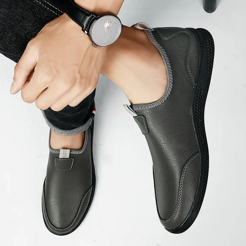 Wesley Genuine Leather Loafers