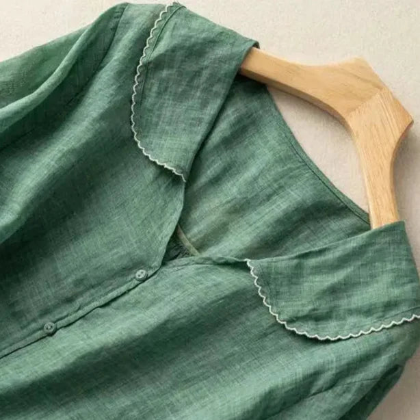 Tiara Linen Blouse